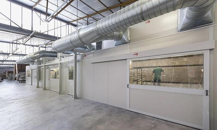 Pressurized Spray Booths - CEFLA 