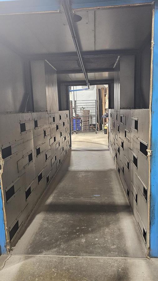 Used 8'h X 5'w X 18' Batch Oven (Interior Dim.) - Doors both ends