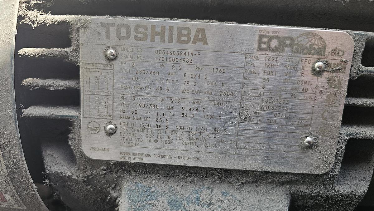 Used 2) Cincinnati CPF-150 Plug Fans