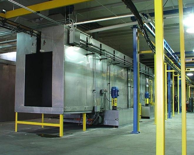 Used 4w X 6h Complete 5 Stage Powder Coating System