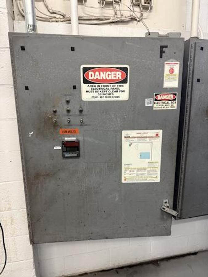 Used 8'W x 19'L x 6.5'H Electric Oven