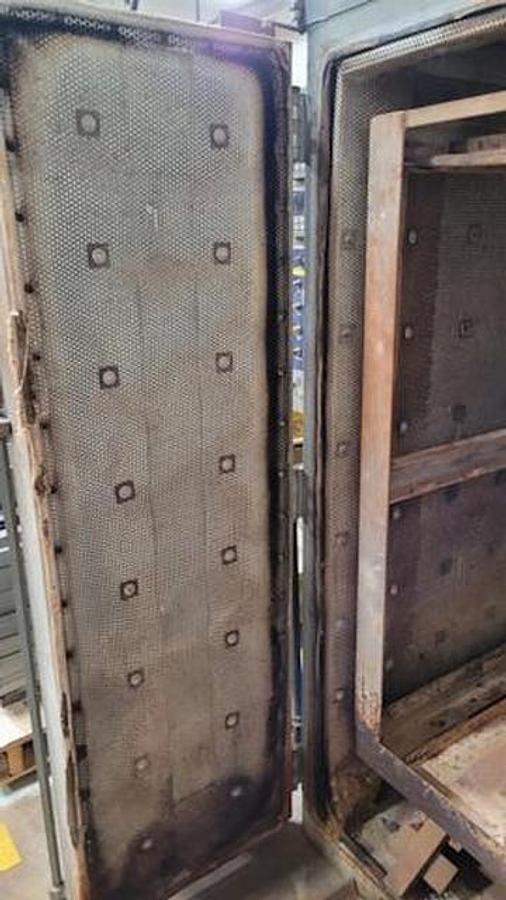 Used 3'w X 5'h X 3'l Steelman Burnoff Oven