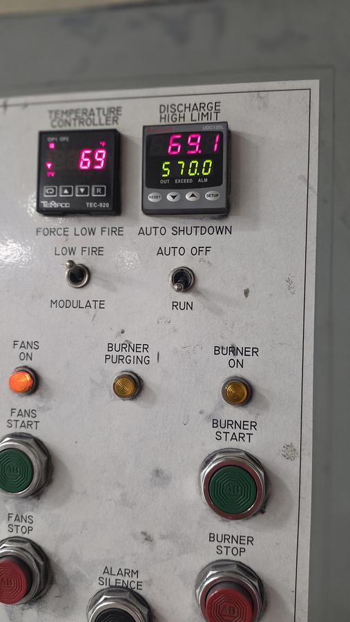 Used 8x8x15 BATCH POWDER SYSTEM
