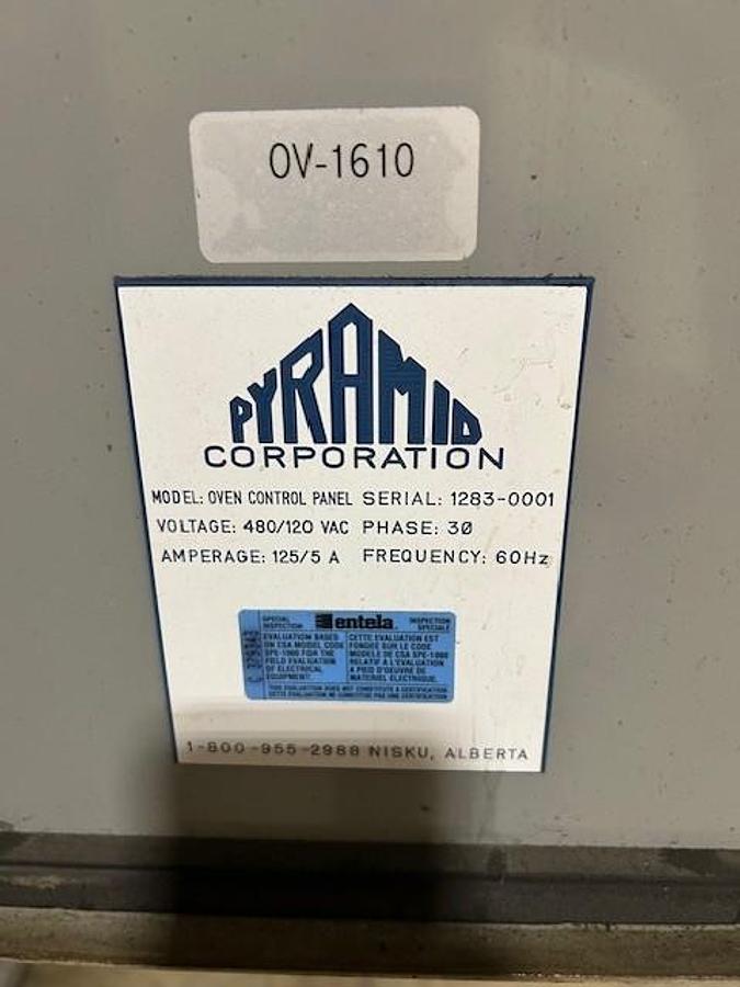 Used ThermCat Infra-Red Oven w/ 30"x72" opening