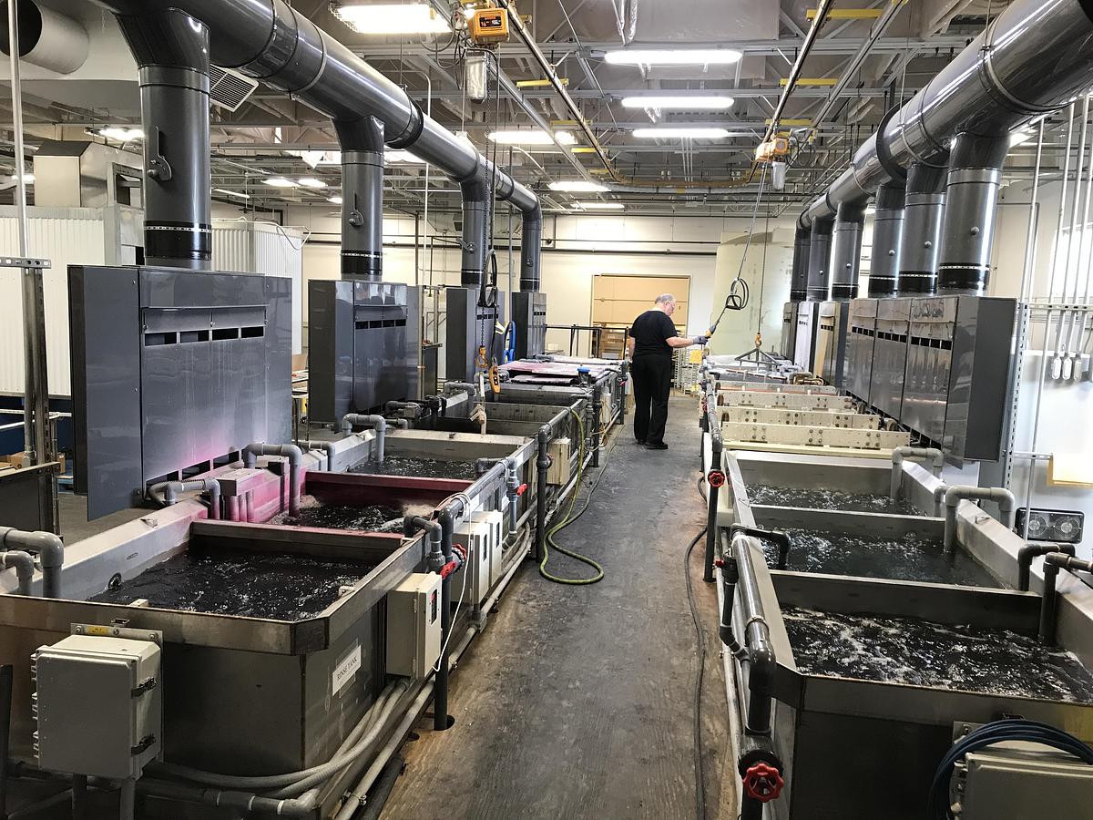 Used Complete Anodizing Line 