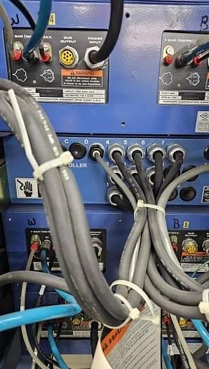 Used 8) Nordson Versa Spray automatic controls