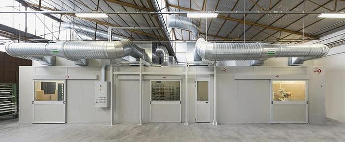 Pressurized Spray Booths - CEFLA 