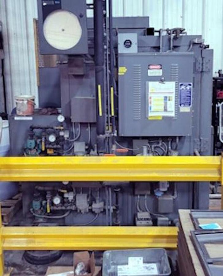 Used 3'w X 5'h X 3'l Steelman Burnoff Oven