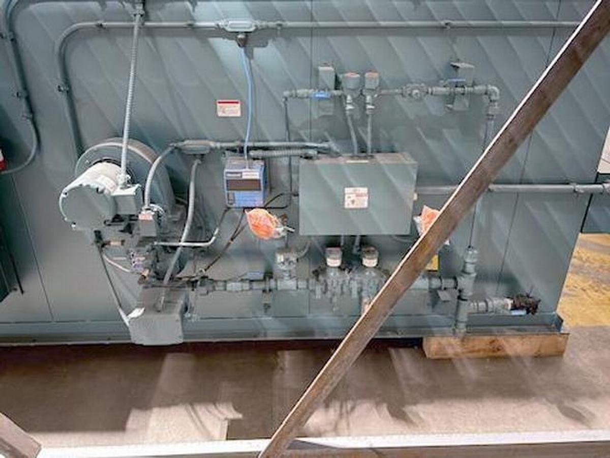Used 12'w X 7'h X 12'l Batch Oven w/ Stainless Steel Interior - 500 degree F 