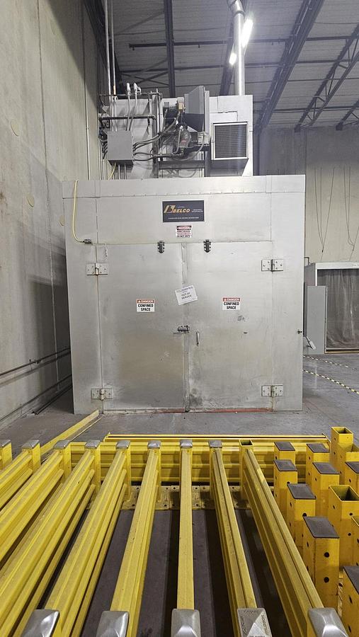 Used Complete Batch System with Oven, Booth, Wash Station & Gun