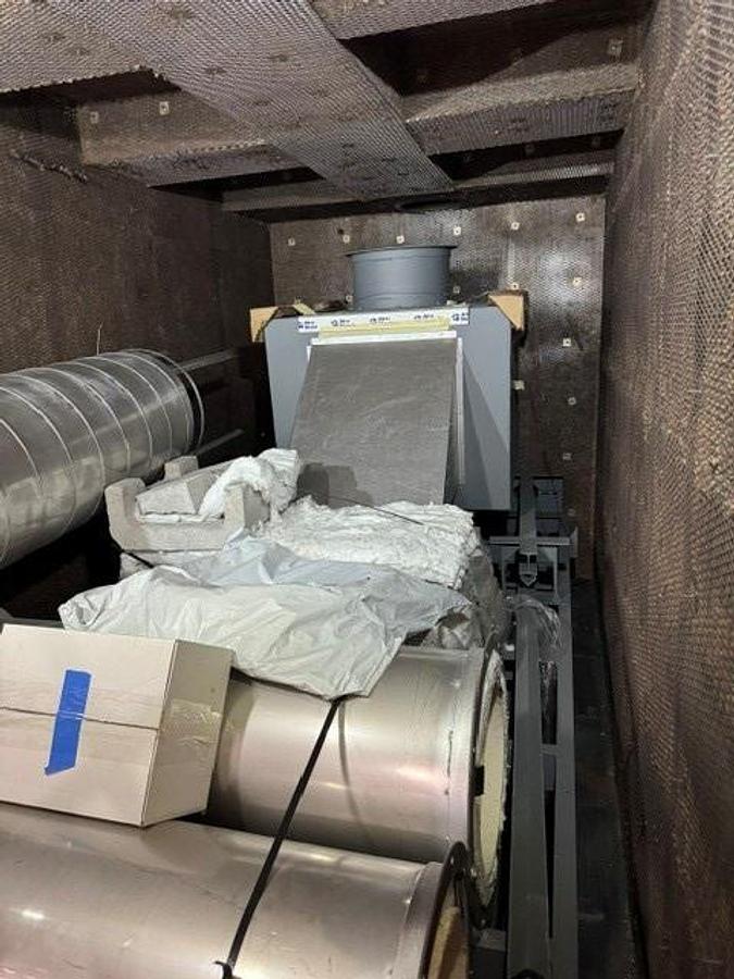Used NEVER USED Burnoff Oven - 5'w X 5'h X 11'l