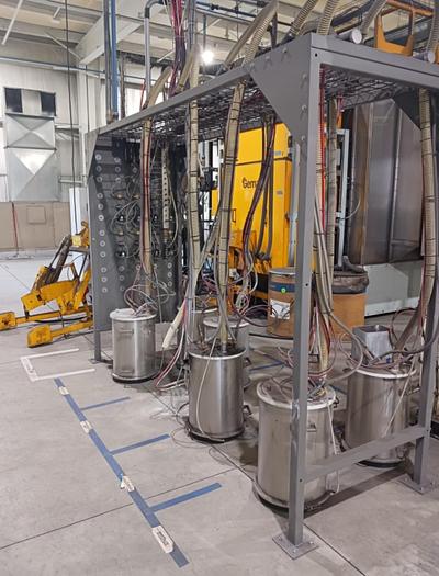 Used GEMA SMART BOOTH w/Quick Color Change System