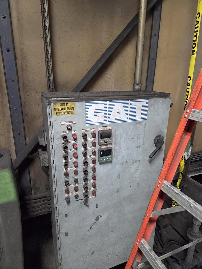 Used Powder System with 6'w X 8'h part window