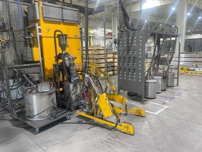 Used GEMA SMART BOOTH w/Quick Color Change System