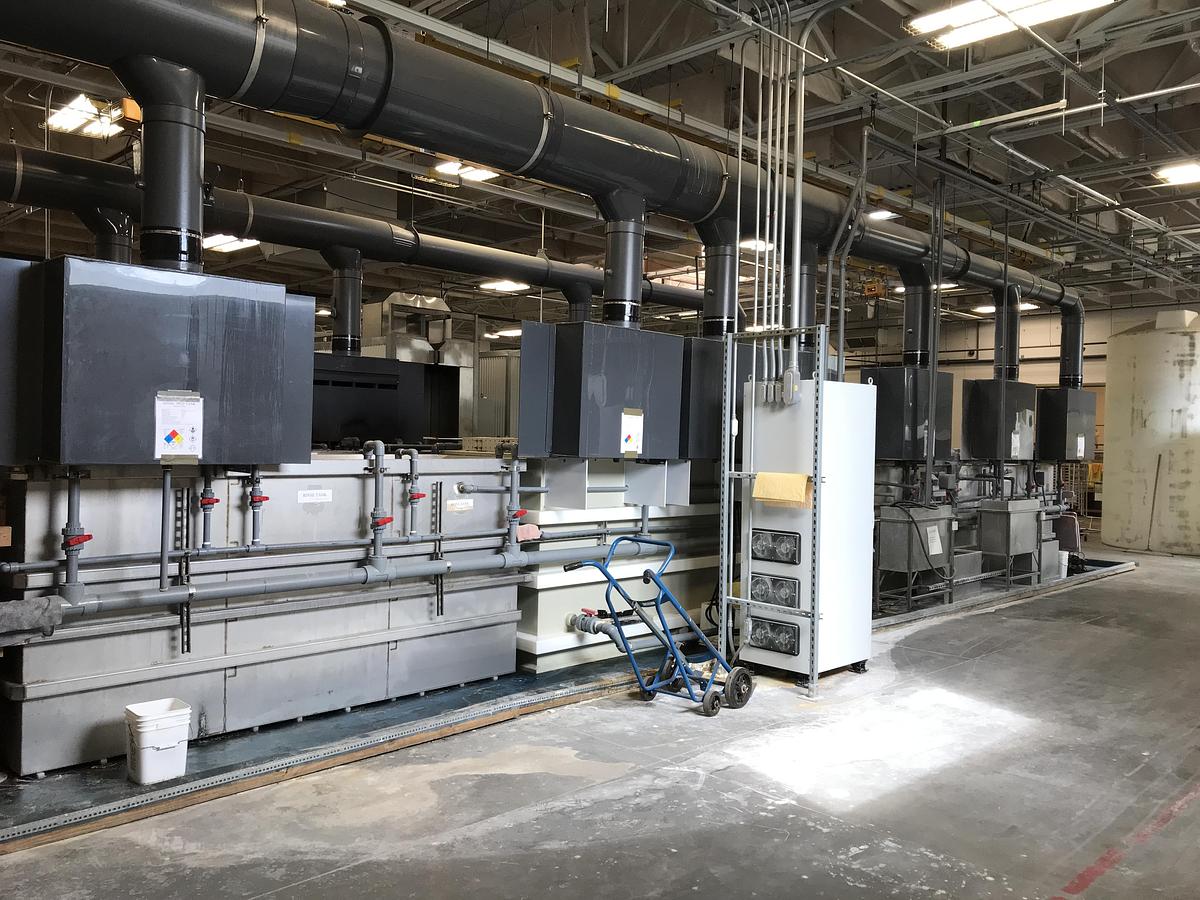 Used Complete Anodizing Line 