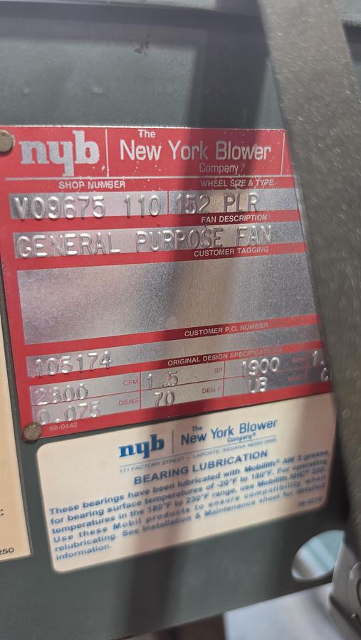 Used NYB 152GP Fan