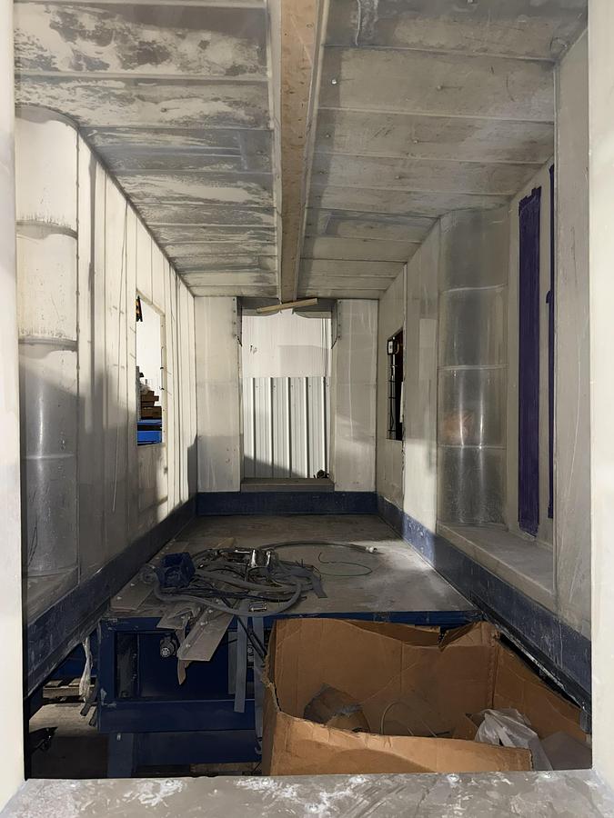 Used Nordson Horizon 400 Booth - 36"w X 66"h part opening