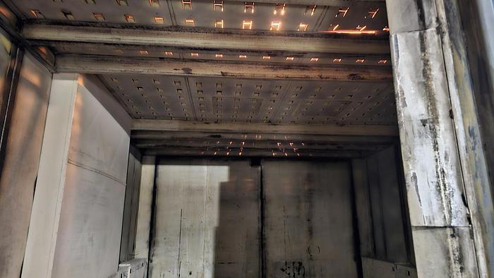 Used 12w X 10h X 17l Wisconsin Batch Oven **INCLUDES REMOVAL & LOADING**