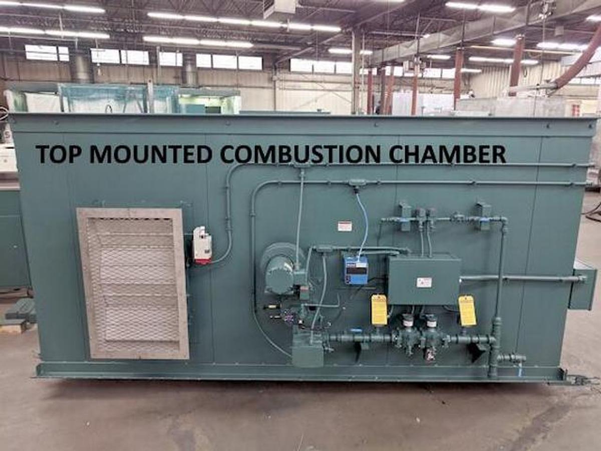 Used 12'w X 7'h X 12'l Batch Oven w/ Stainless Steel Interior - 500 degree F 