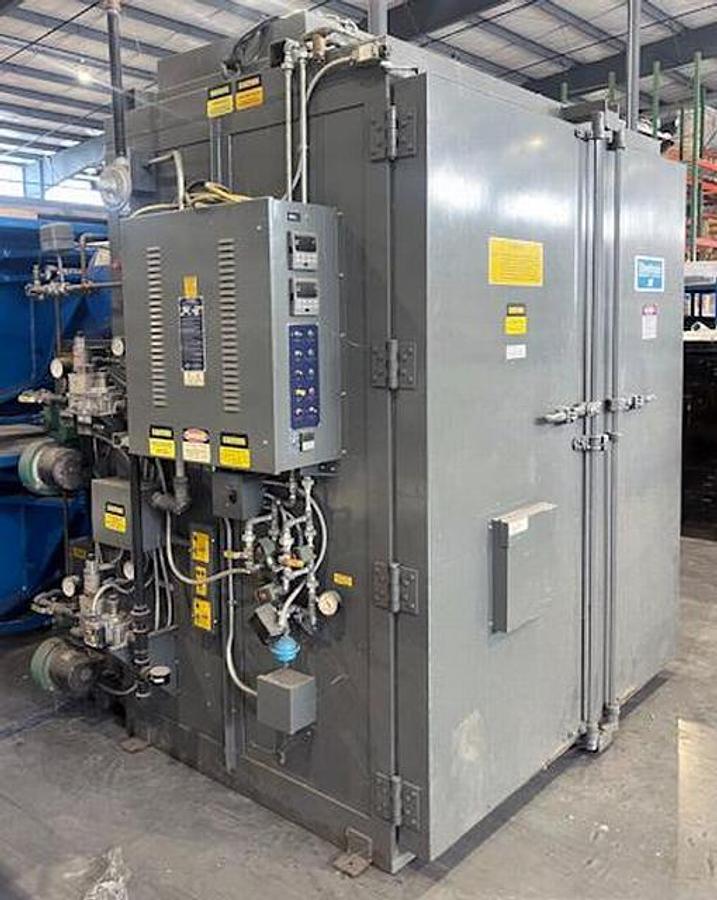 Used 5'w X 6'h X 3'l Steelman Burnoff Oven