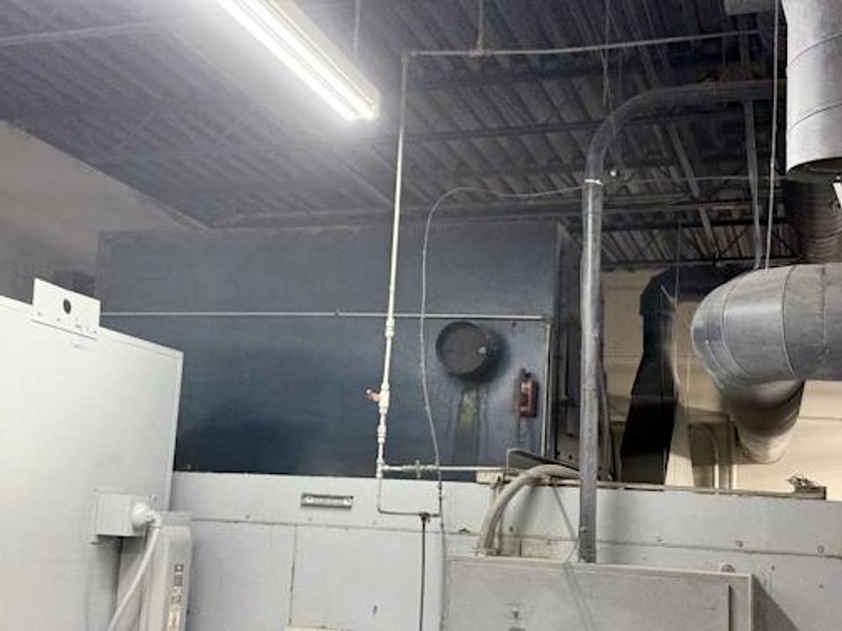 Used 8'W x 12'L x 6.5'H Electric oven w/ doors on both ends