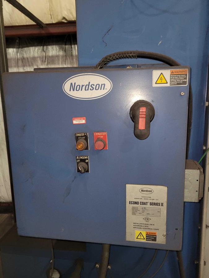 Used Nordson Econo-Coat Booth