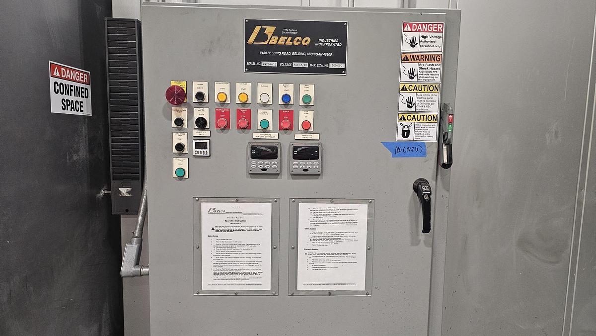 Used 10X10X11 Batch Oven