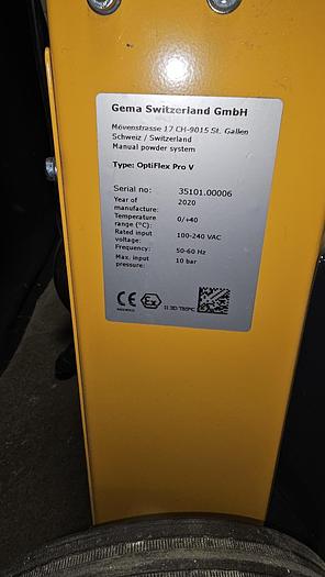 Used GEMA Pro V - Box Transfer Unit