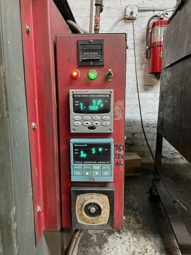 Used 36 x 36 x 36 Top Load Burnoff Oven