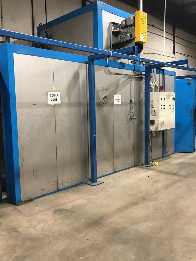 Used 8'h X 5'w X 18' Batch Oven (Interior Dim.) - Doors both ends