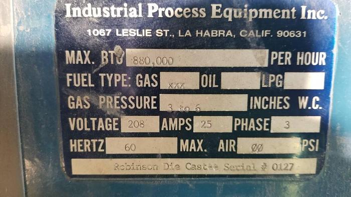 Used 6 x 6 x 8.5 Batch Oven **INCLUDES REMOVAL & LOADING**