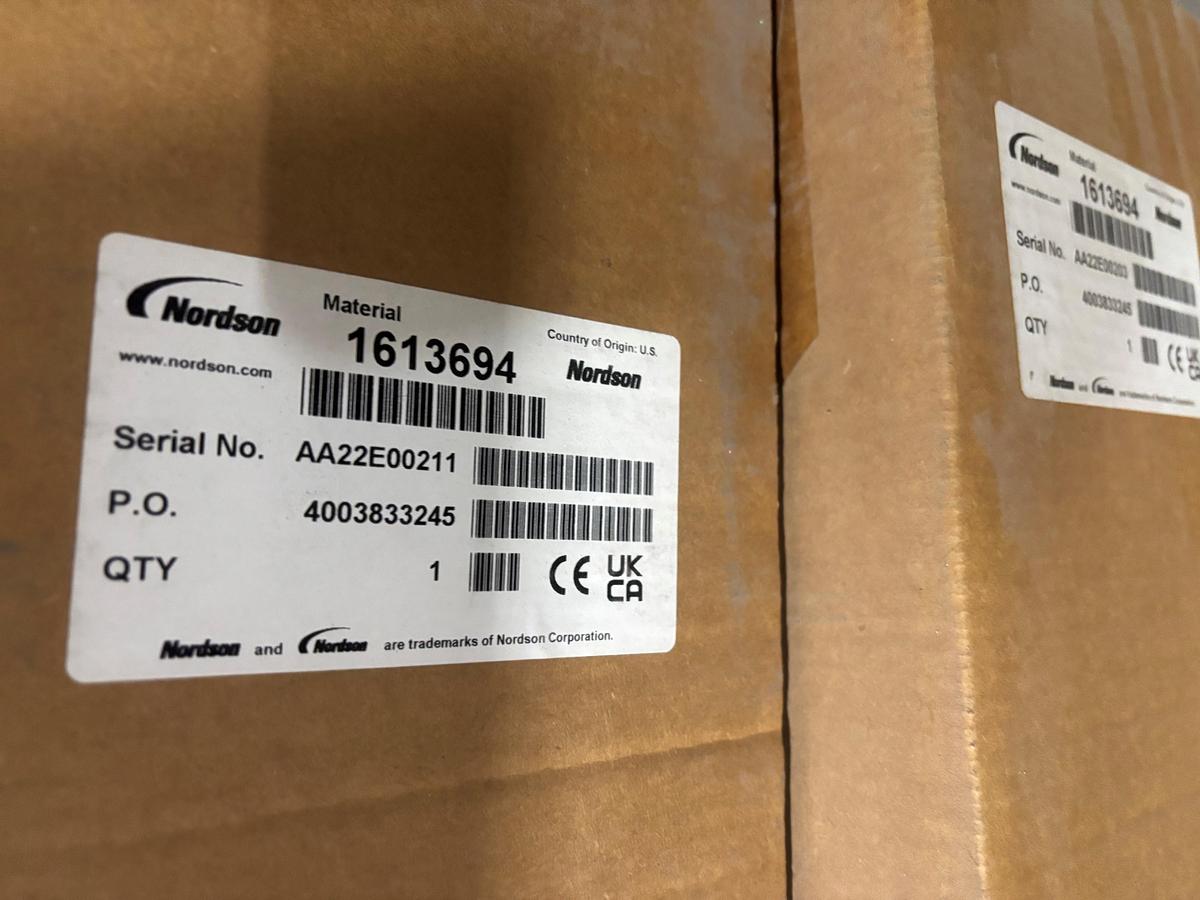 Used Nordson iControl w/12 Encore powder guns