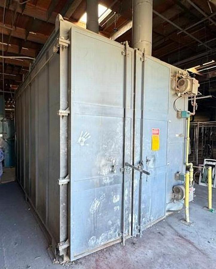 Used BIG BURNOFF OVEN - 72"w X 104"h X 153"l