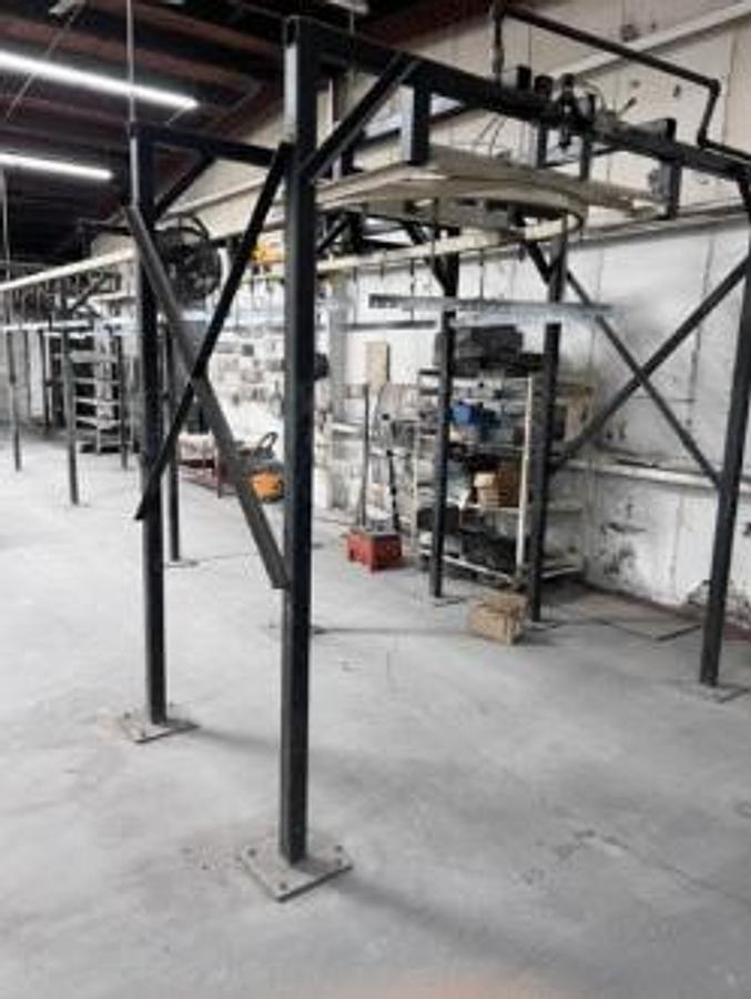 Used 2008 Rapid Engineering Econo Series Conveyorized Powder Coating System