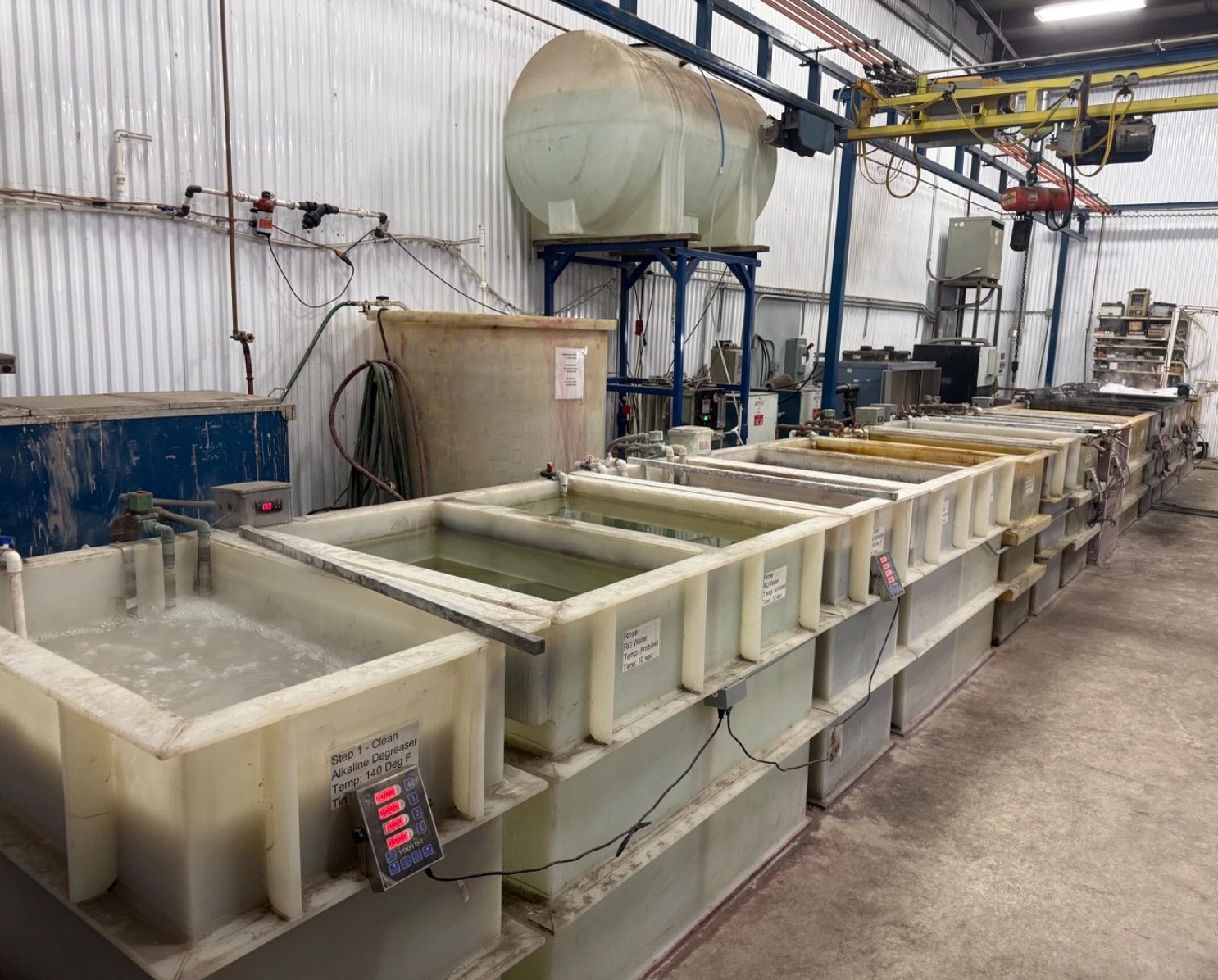 Used Anodizing Line - Under Power