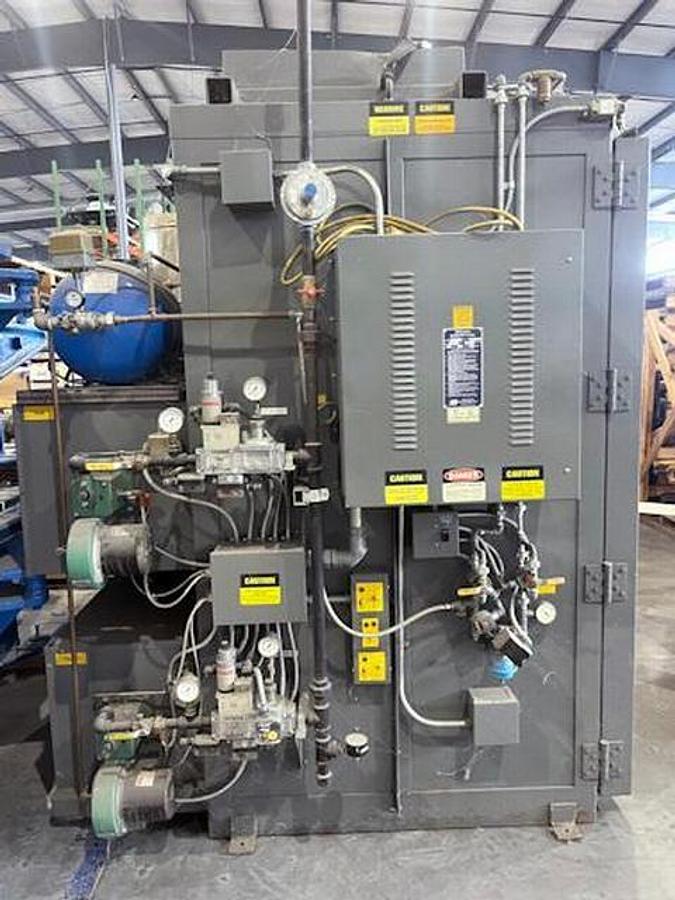 Used 5'w X 6'h X 3'l Steelman Burnoff Oven