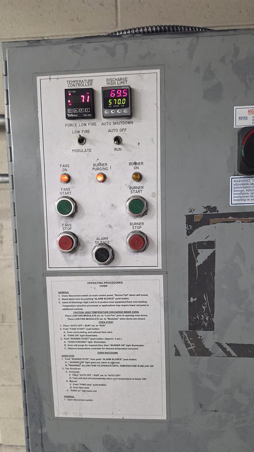 Used 8x8x15 BATCH POWDER SYSTEM