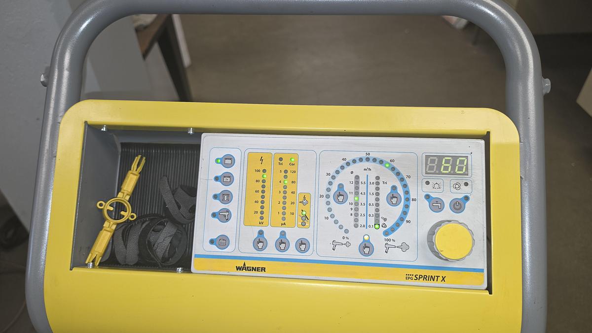 Used WAGNER Sprint X Manual Powder Unit - Box Feed