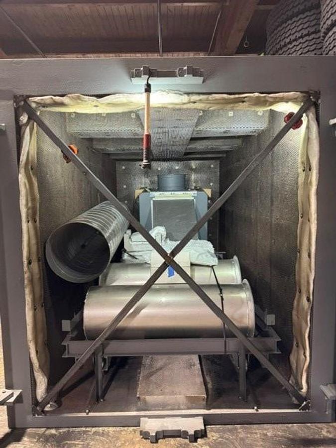 Used NEVER USED Burnoff Oven - 5'w X 5'h X 11'l