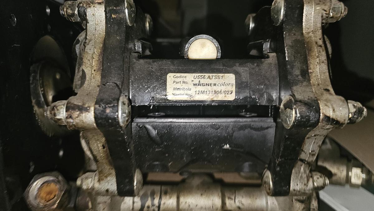 Used 3) Wagner Zip 80 Double Diaphragm Pumps