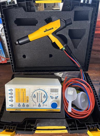 Used Wagner PEM-X1 Cup Gun for small batches