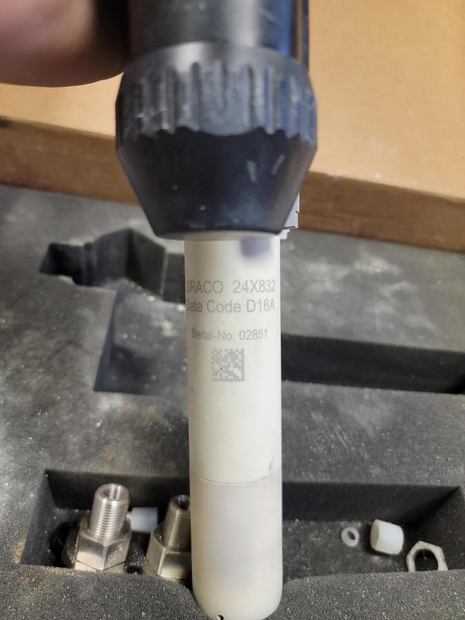 Used 2) Graco Pro Xpc Automatic Electrostatic System w/ Touchscreen Main Controller