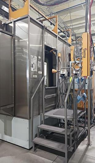 Used GEMA SMART BOOTH w/Quick Color Change System