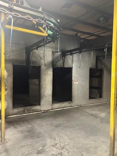 Used 4w X 6h Complete 5 Stage Powder Coating System