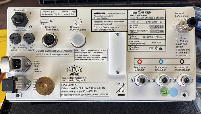 Used Wagner PEM-X1 Cup Gun