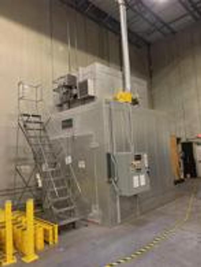 Used Complete Batch Powder Coating System & Powder Gun