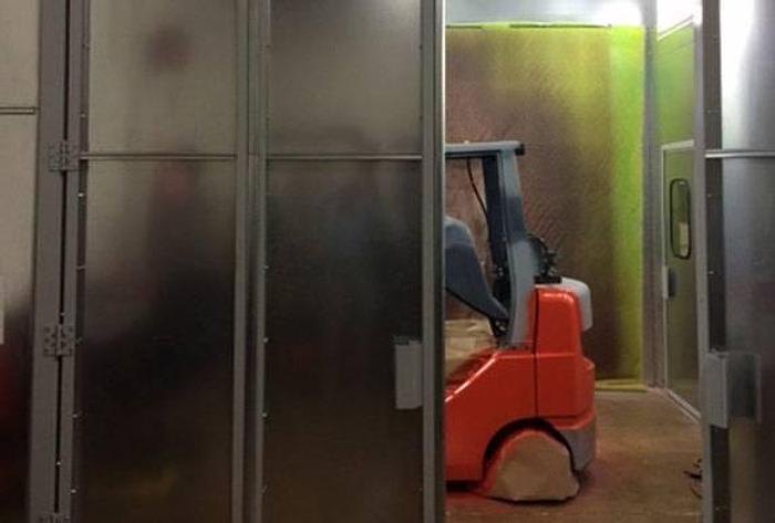 MODIFIED CROSSDRAFT PAINT BOOTHS