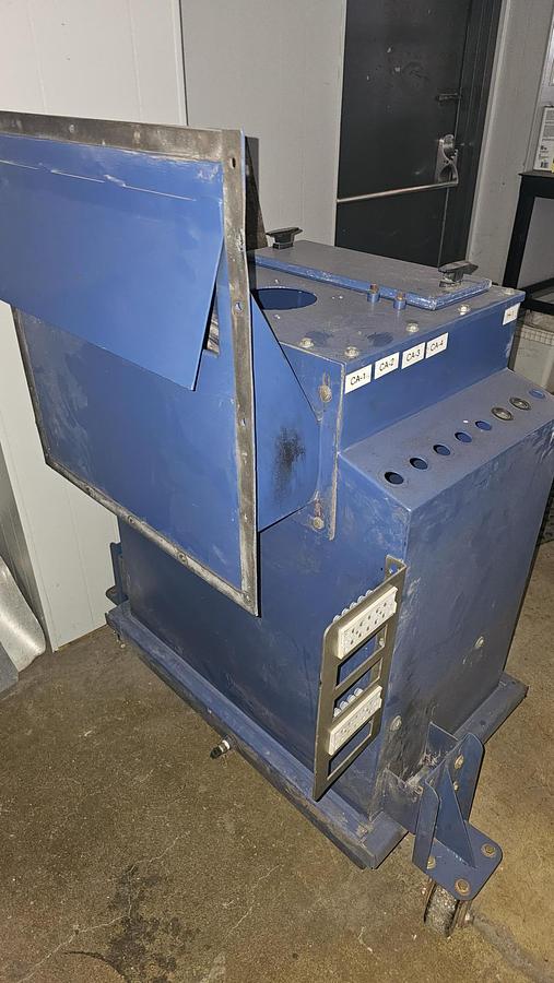 Used Nordson Excel 2001 color module w/ HTM16 hopper