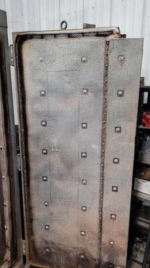 Used 3'w X 5'h X 3'l Steelman Burnoff Oven