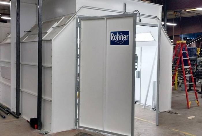 MODIFIED CROSSDRAFT PAINT BOOTHS